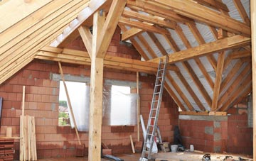 Amen Corner attic trusses